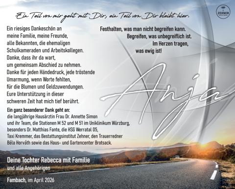 Danksagung Anja Asmus